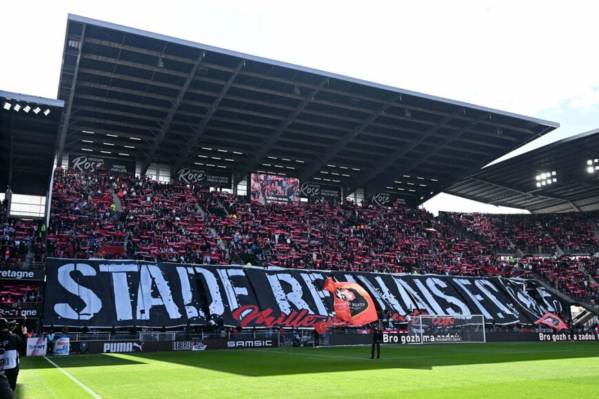 Fans van Stade Rennes