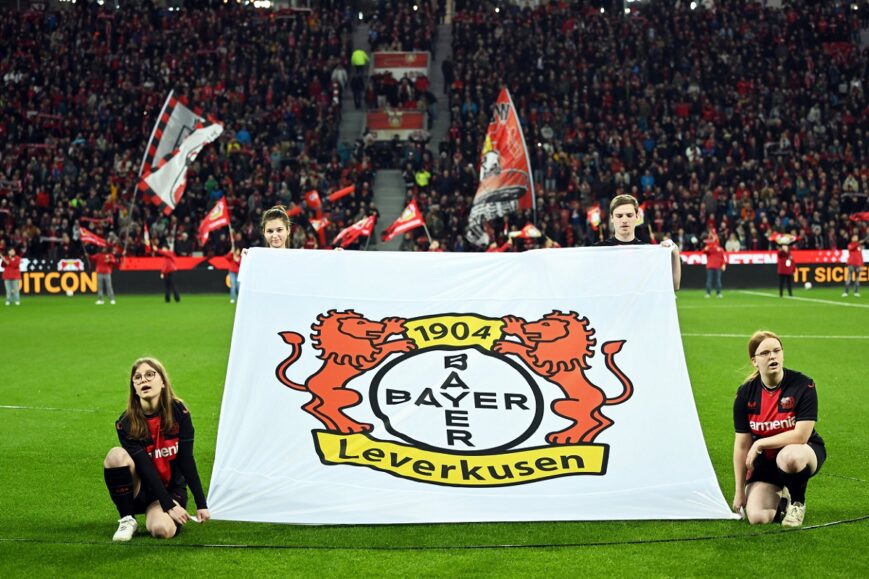 Vlag Bayer Leverkusen