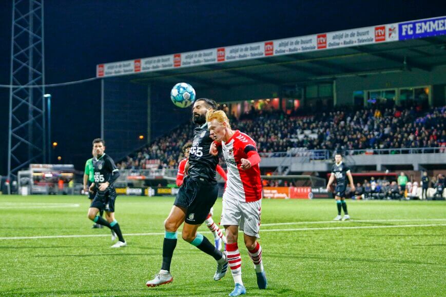 Foto: Fortuna Sittard zegeviert in Emmen