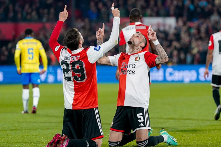 Foto: Vermoedelijke opstelling Feyenoord tegen Utrecht: steunpilaar geschorst