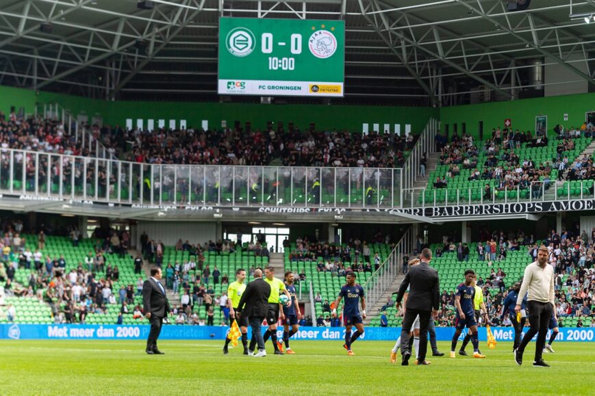 Foto: ‘KNVB naait Ajax na Groningen-chaos’