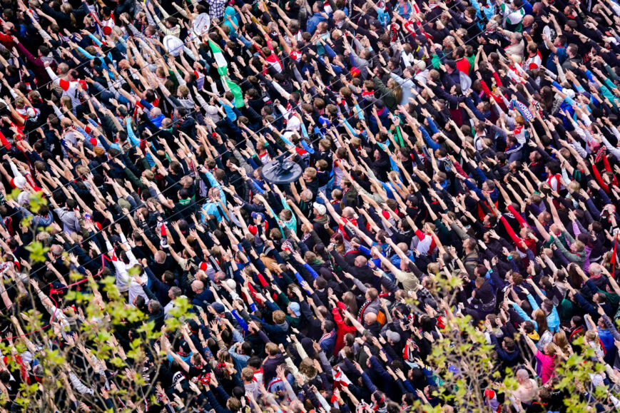 Foto: Mooiste beelden van Feyenoord-huldiging voor 100.000 fans