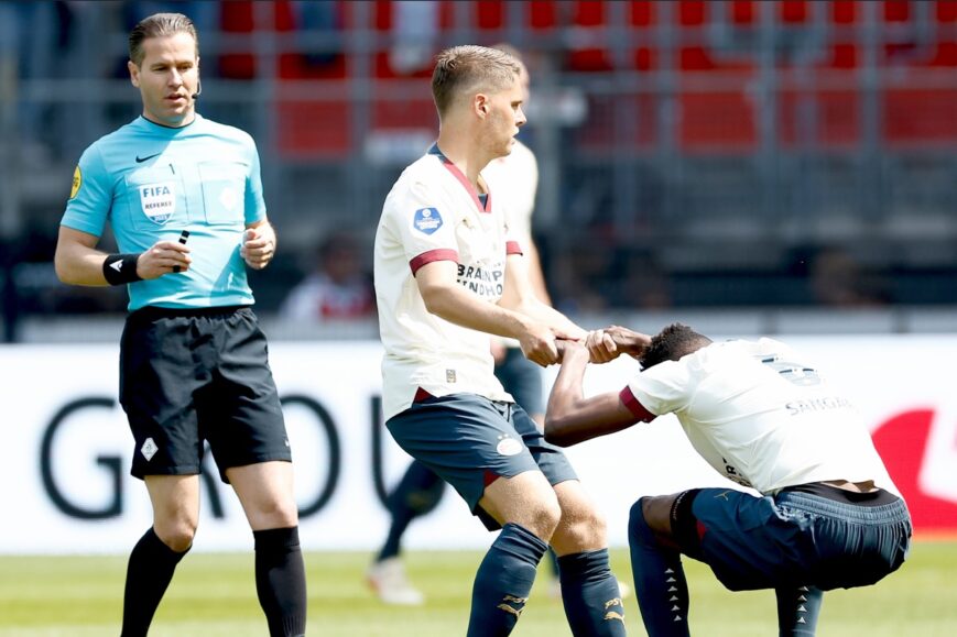 Foto: Veerman en hele familie bedreigd: “Voetbalwereld is echt een schijtwereld”