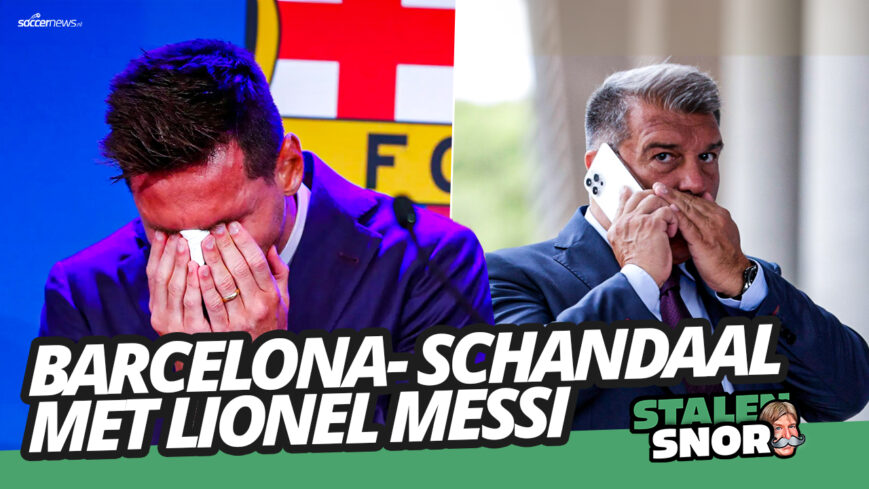 Foto: BARCELONA-schandaal met MESSI | Stalen Snor #17