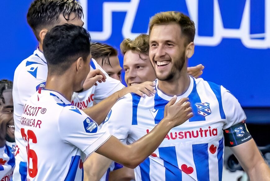 Foto: Vliegende start levert Heerenveen overtuigende zege op tegen RKC