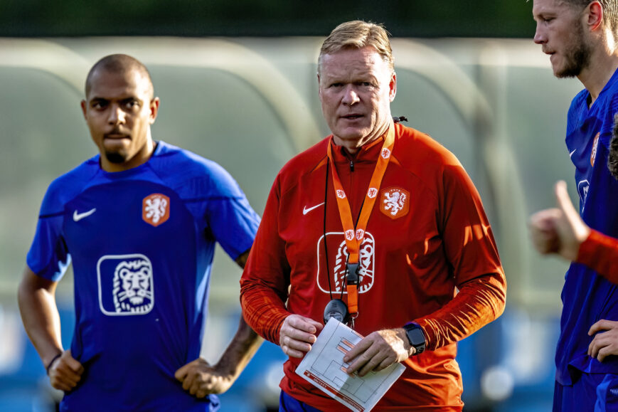 Opstelling Nederland-Griekenland-Oranje