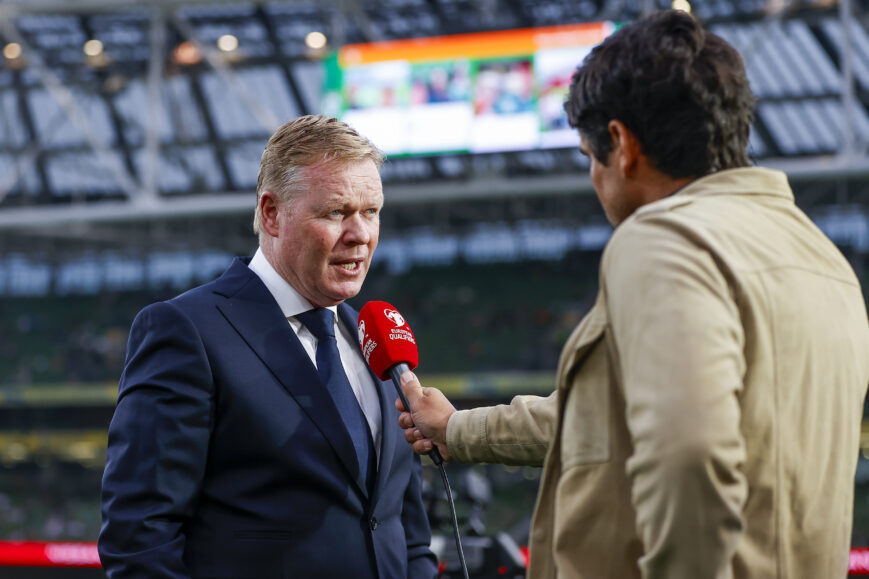 Foto: Koeman kiest voor drie nieuwen: ‘Daar kunnen we ons voordeel uit halen’