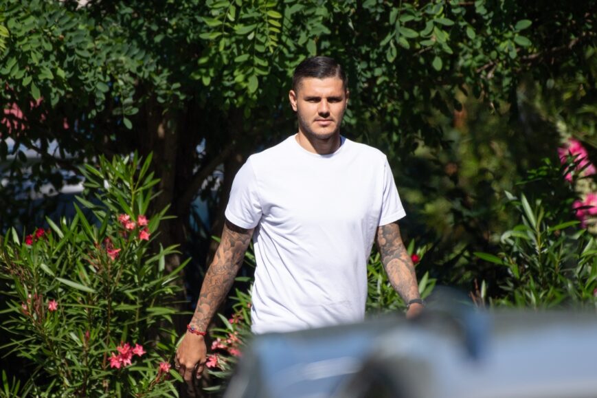 Foto: X reageert op smerig doelpunt van Mauro Icardi