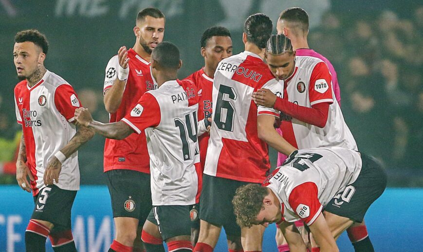 Foto: Feyenoord-uitblinker spreekt van bijna perfecte wedstrijd tegen Lazio