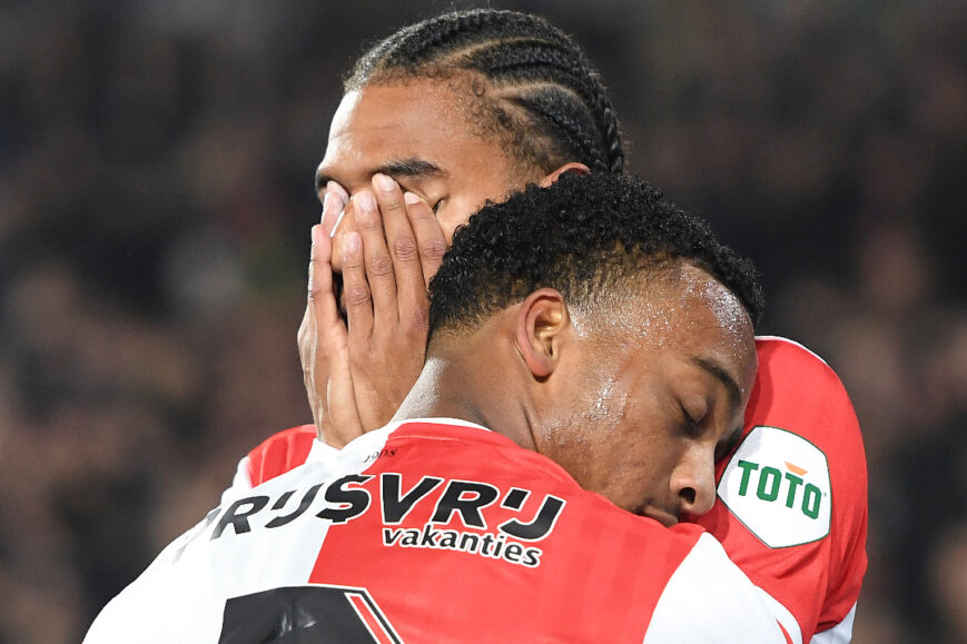 Foto: Dominant Feyenoord kampt toch met Lazio-vrees