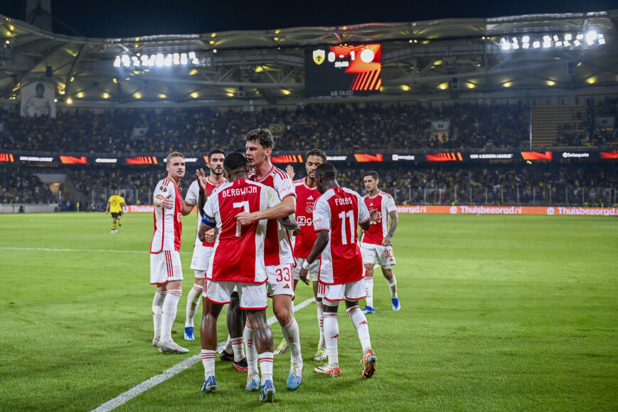 Foto: Hoopgevende statistieken Ajax in sleutelduel met AEK Athene