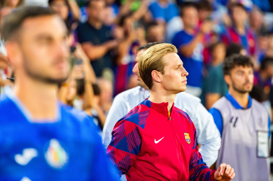 Foto: Opstellingen El Clásico: waar is Frenkie de Jong?