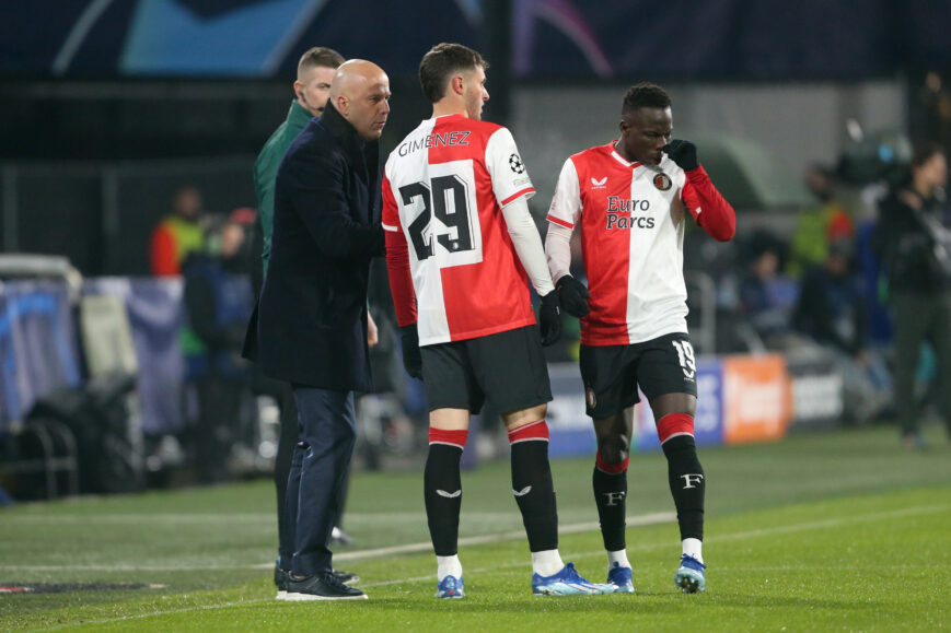 Foto: Vermoedelijke opstelling Feyenoord tegen Almere: Slot wijzigt