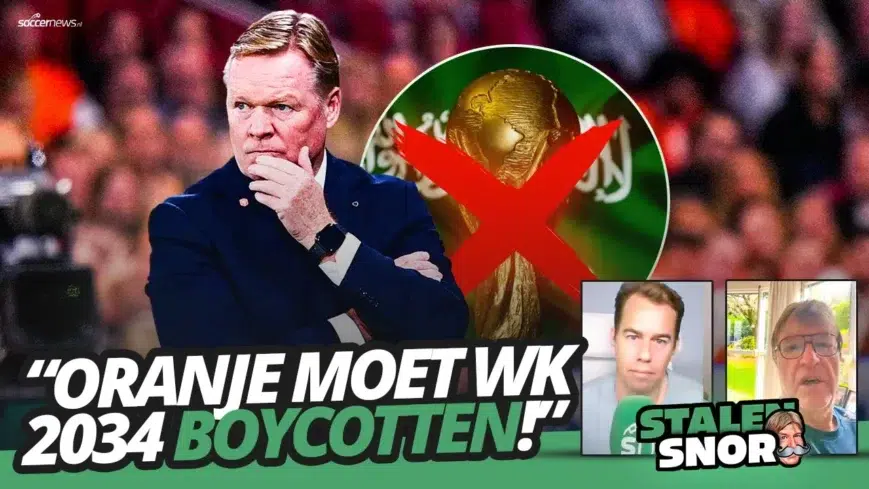 Foto: ORANJE moet WK BOYCOTTEN | Stalen Snor #36