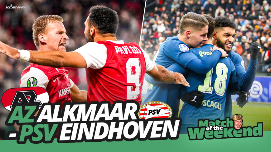 Foto: PSV jaagt op historie bij AZ | Match of the Weekend