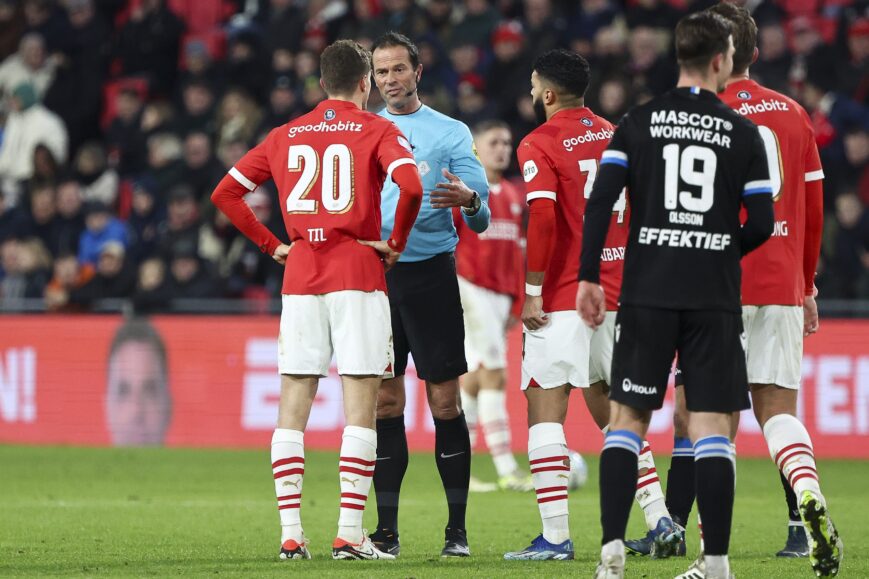 Foto: Nijhuis ontweek protesterende PSV’er: “Dan loop ik een extra rondje”