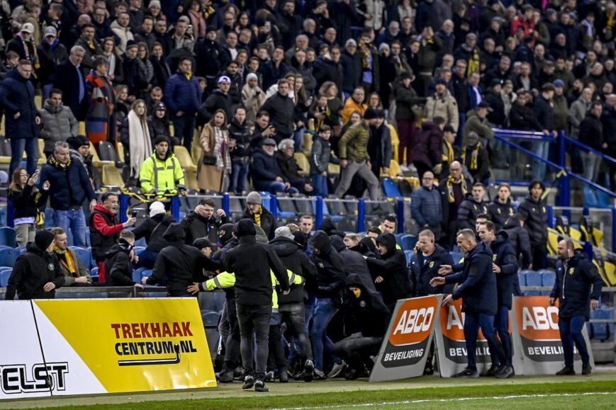 Foto: Vitesse bestraft voor ongeregeldheden tegen Feyenoord