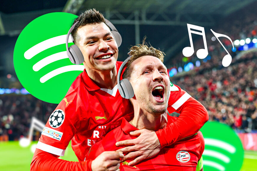 Foto: Spotify-playlists PSV: 7K Op Je Feestje en de palingsound