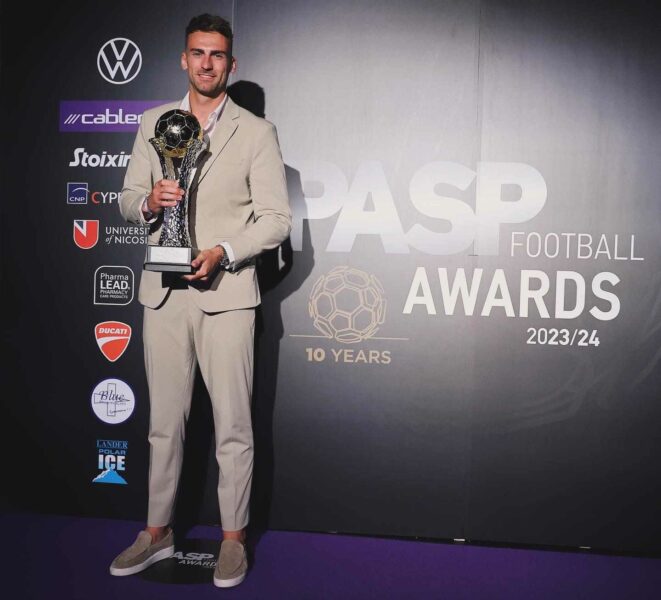 Foto: Leeuwenburgh wint award voor beste keeper op Cyprus