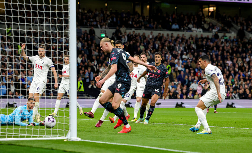 Foto: Manchester City klopt Tottenham en zet grote stap richting historische titel