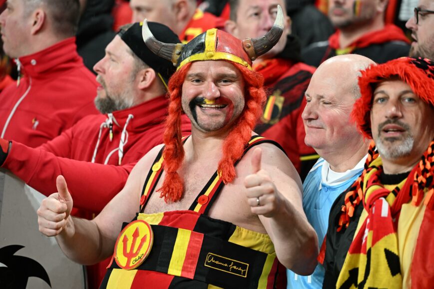 België Rode Duivels fans
