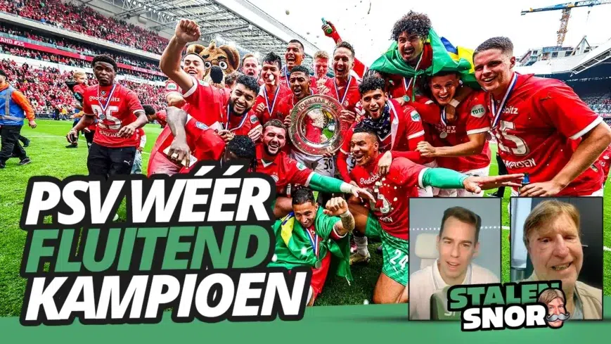 Foto: PSV wéér fluitend kampioen | Stalen Snor #58