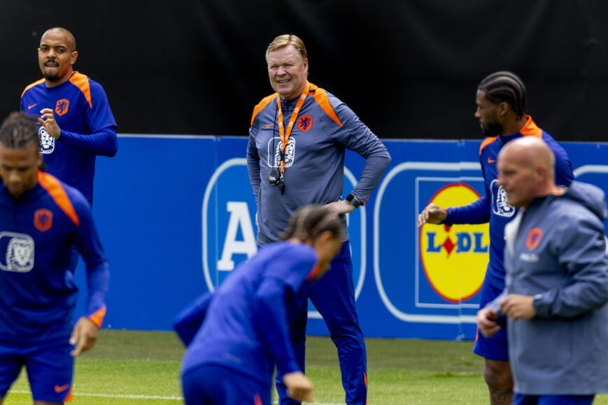 Foto: EK-opstelling Oranje: Koeman kiest deze elf