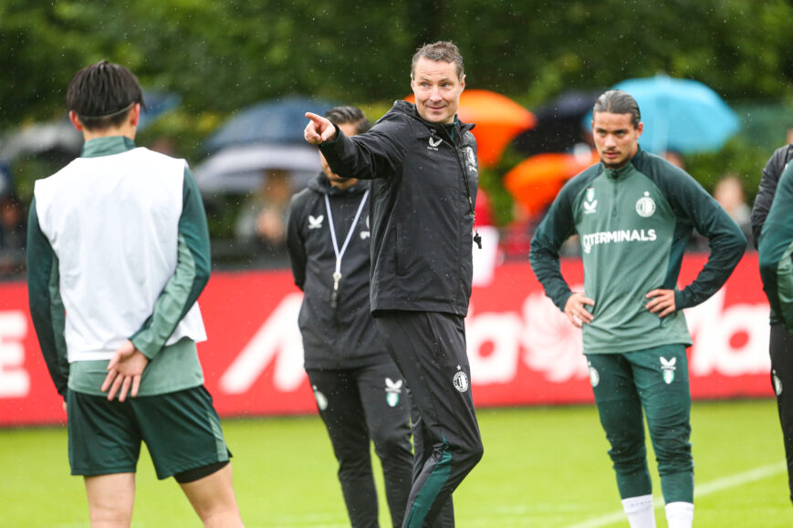 Foto: Feyenoorder lovend over nieuwe staf: “Daarin zijn zij heel belangrijk voor ons”