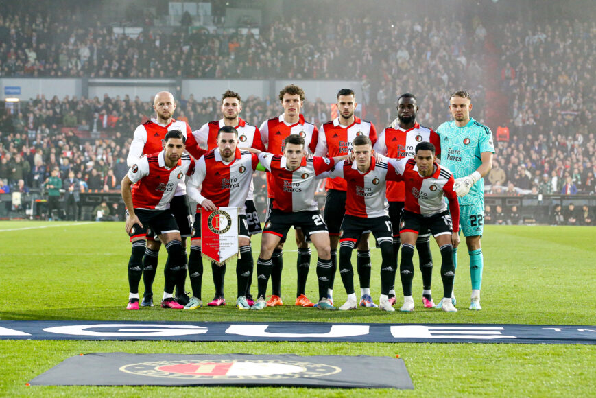 Foto: Priske zoekt nog naar beste positie van Feyenoord-sterkhouder