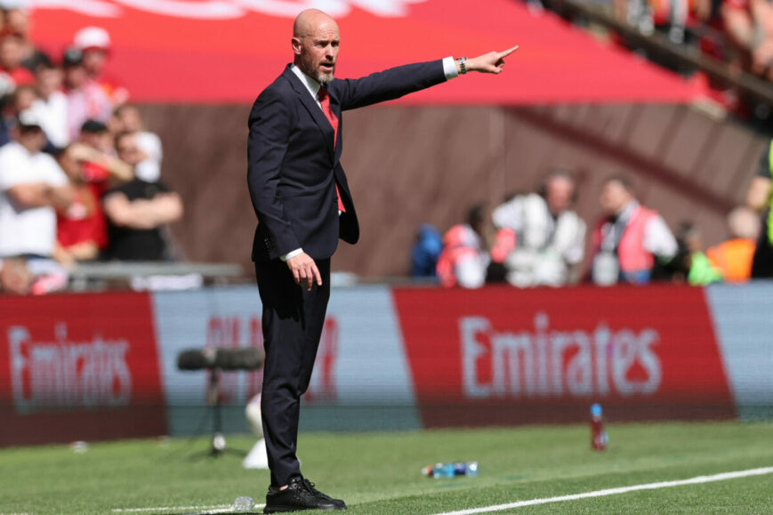 Foto: Ten Hag oogst complimenten in Engeland: “Ze gaan de top uitdagen”