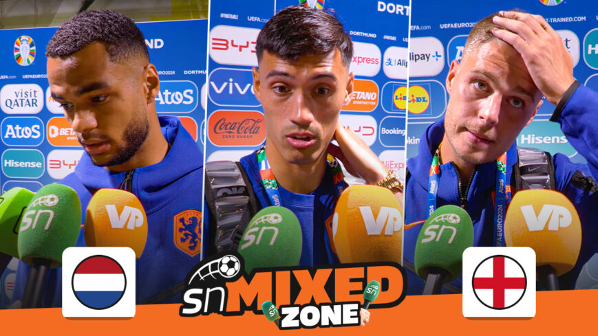 Foto: Pijn en verdriet bij Oranje: “Erger dan dit kan niet” | SN Mixed Zone