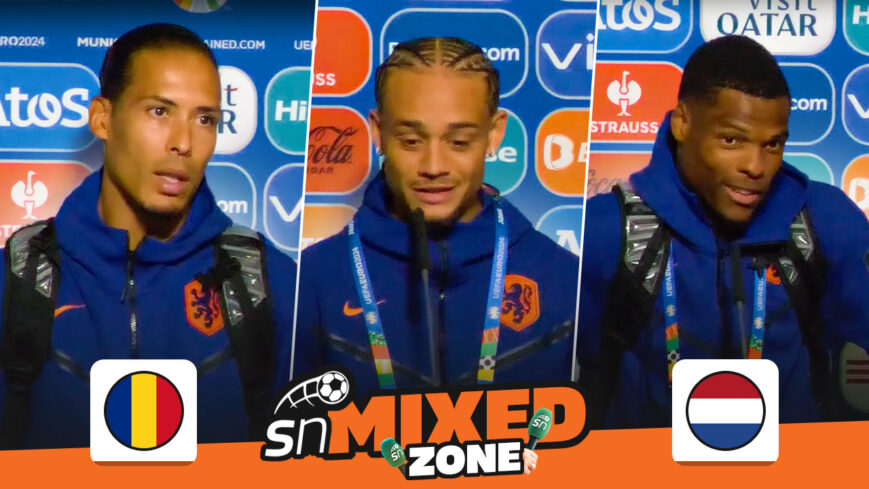 Foto: Van Dijk zet Nederland weer op de grond, Simons kan nóg beter | SN Mixed Zone