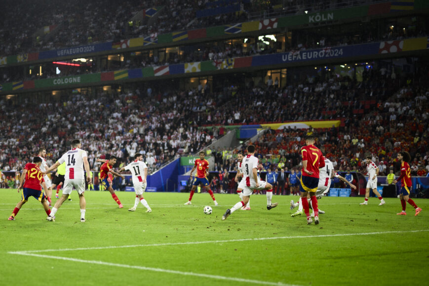 Foto: ‘UEFA-schandaal bij Spanje – Georgië’