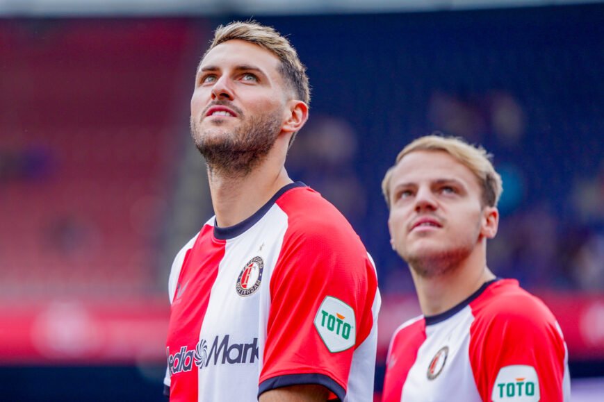 Foto: ‘Santiago Giménez vertrekt bij Feyenoord’