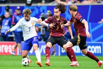 Droom België voorbij na lucky treffer Frankrijk