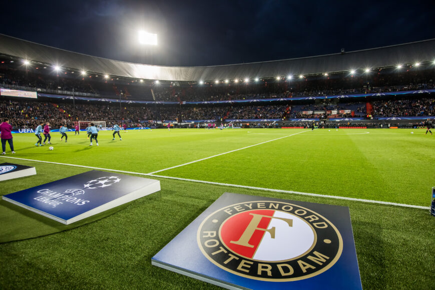 Foto: Feyenoorders dreigen aftrap Champions League te missen