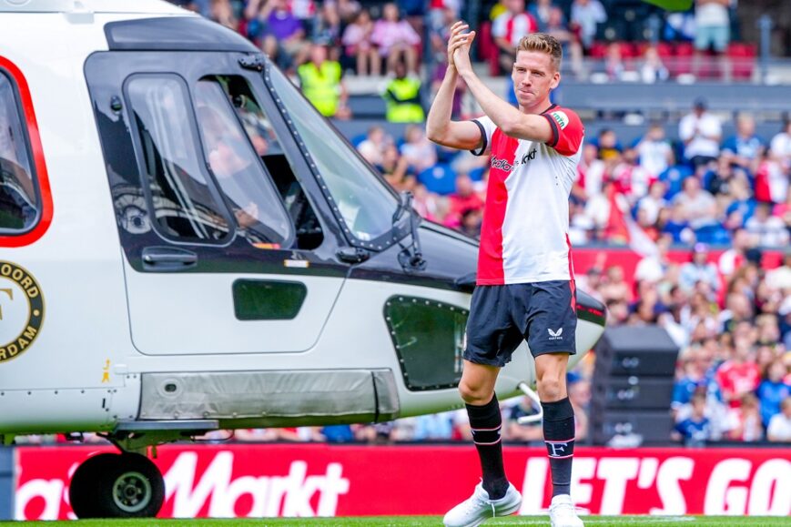 Foto: Feyenoord-aanwinst baalt: “Nog geen bal aangeraakt”