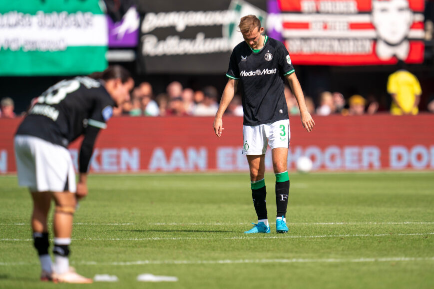 Foto: Feyenoorders pislink na ‘slechtste invalbeurt ooit’