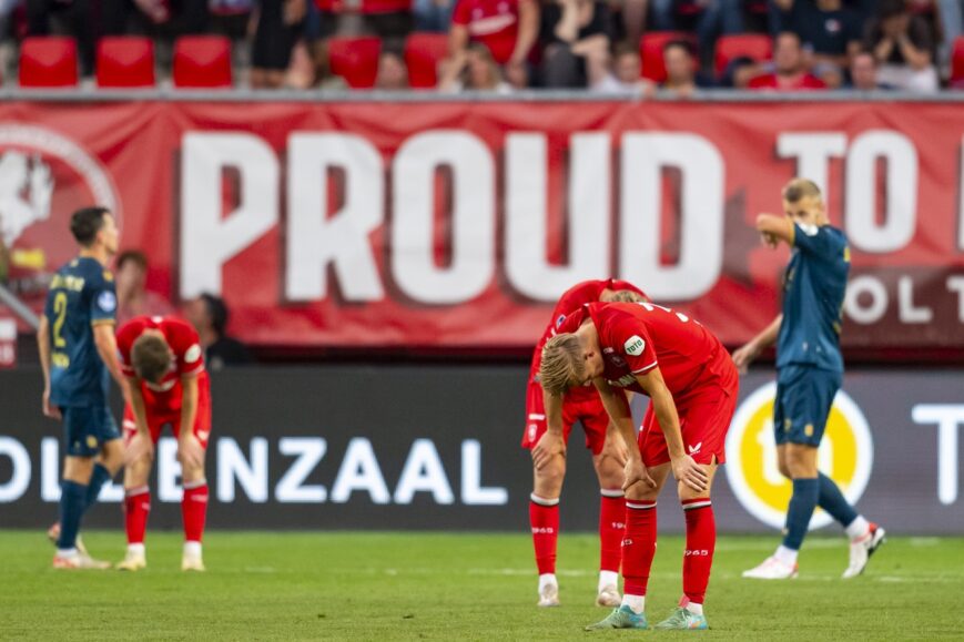 Foto: Drie keer aluminium, één punt voor Sparta tegen Twente