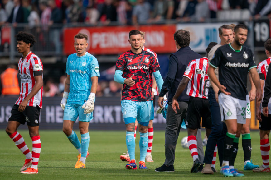 Foto: ‘Gezicht niet ingevallen Feyenoord-reserve stond op onweer’