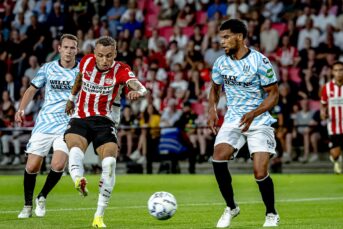 PSV veel te sterk voor RKC, Teze uitgefloten