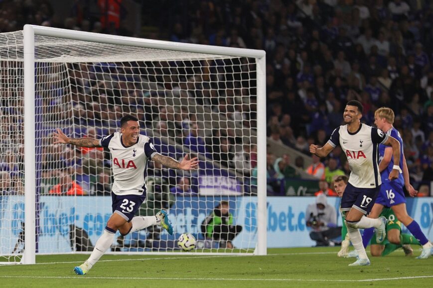 Foto: Vardy bezorgt Tottenham meteen tegenslag