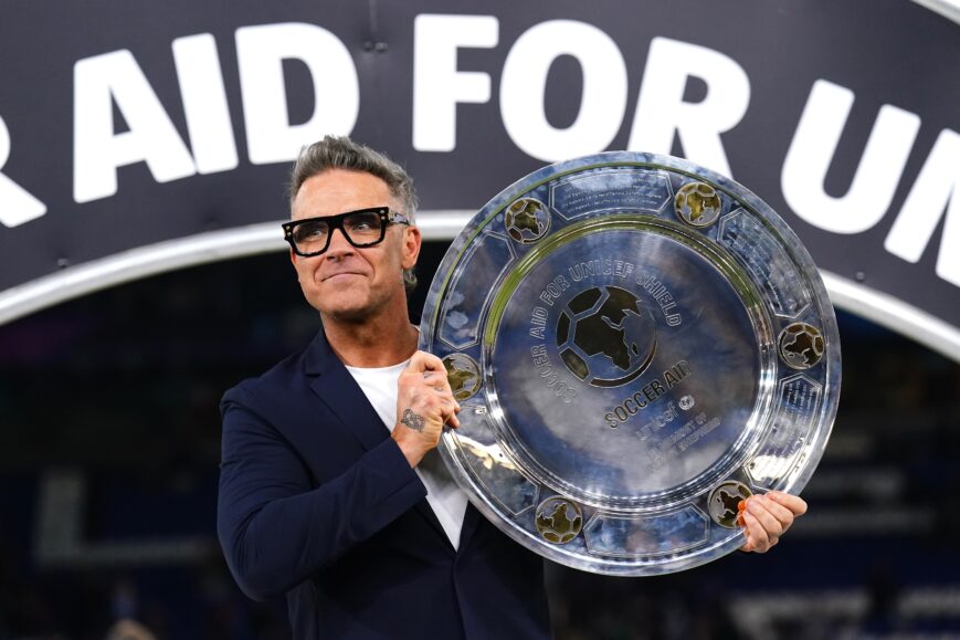 Foto: Nederlandse topvoetballer hielp Robbie Williams door donkere periodes heen