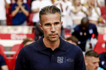 Opnieuw flinke teleurstelling voor Robin van Persie