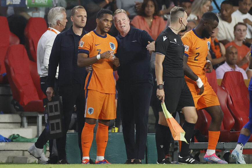 Foto: Vermoedelijke opstelling Oranje: Koeman heeft verrassingen voor Duitsland