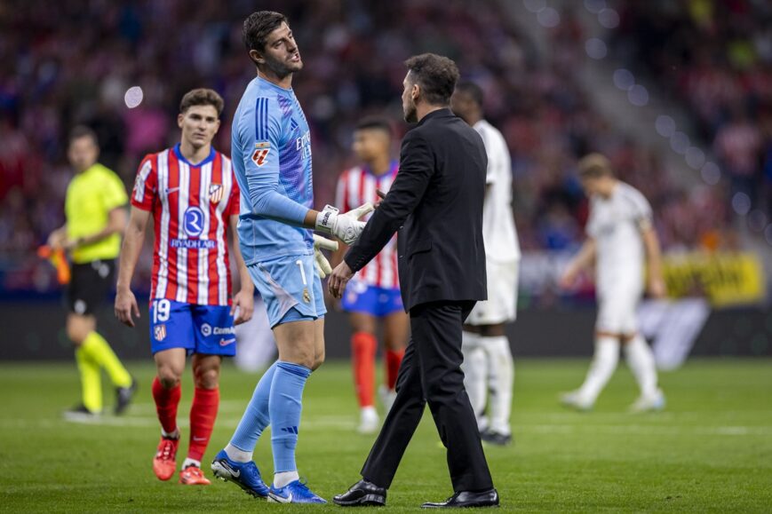 Foto: Atlético speelt in laatste seconde gelijk tegen Real