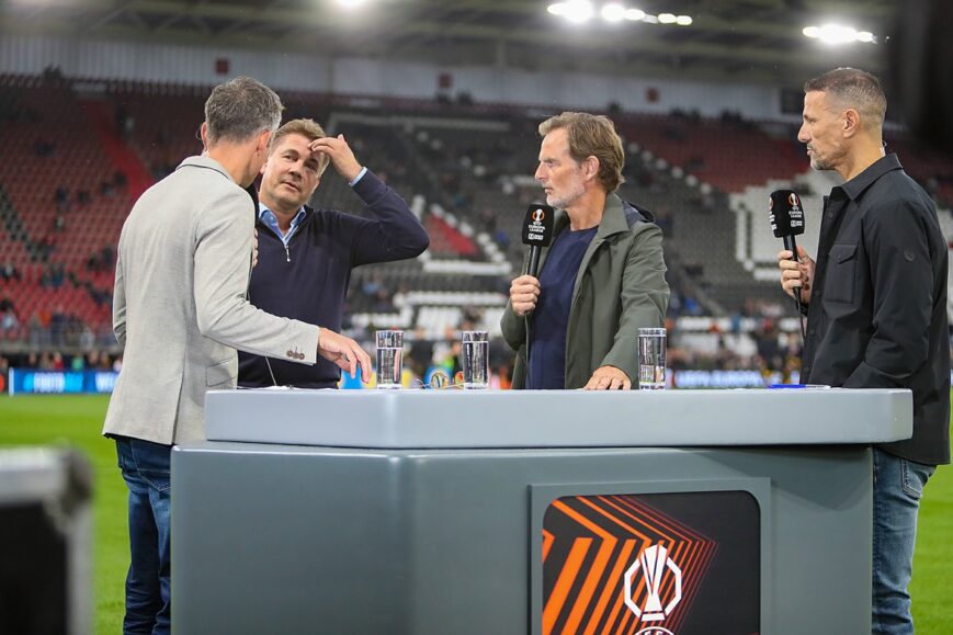 Foto: ‘Europa League-drama op Nederlandse televisie’