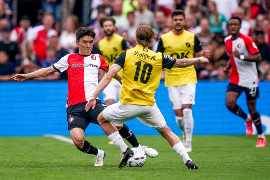 Foto: Kijkers Feyenoord – NAC roepen allemaal hetzelfde over Hwang