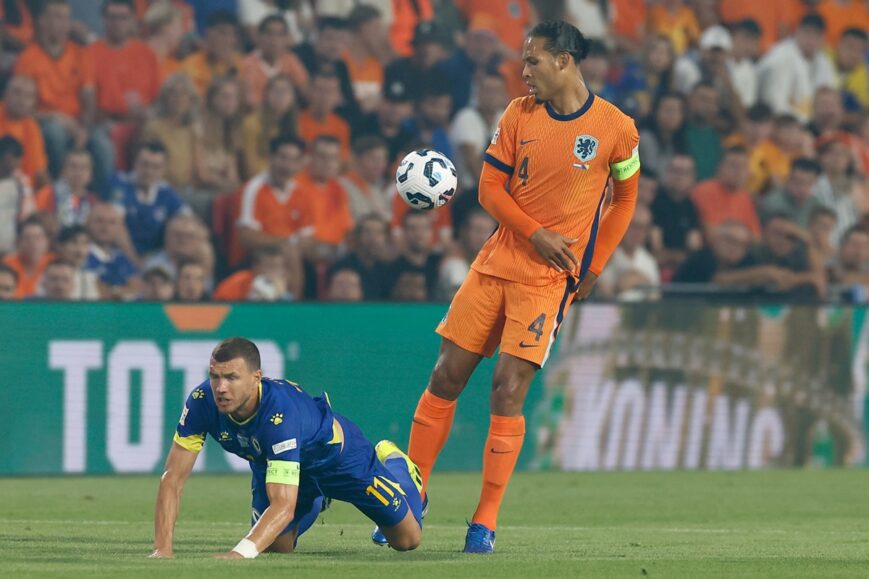 Foto: Van Dijk twijfelde kort over Oranje: “Nooit zomaar bedanken”