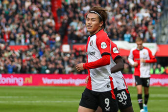 Ueda toont twee gezichten bij Feyenoord